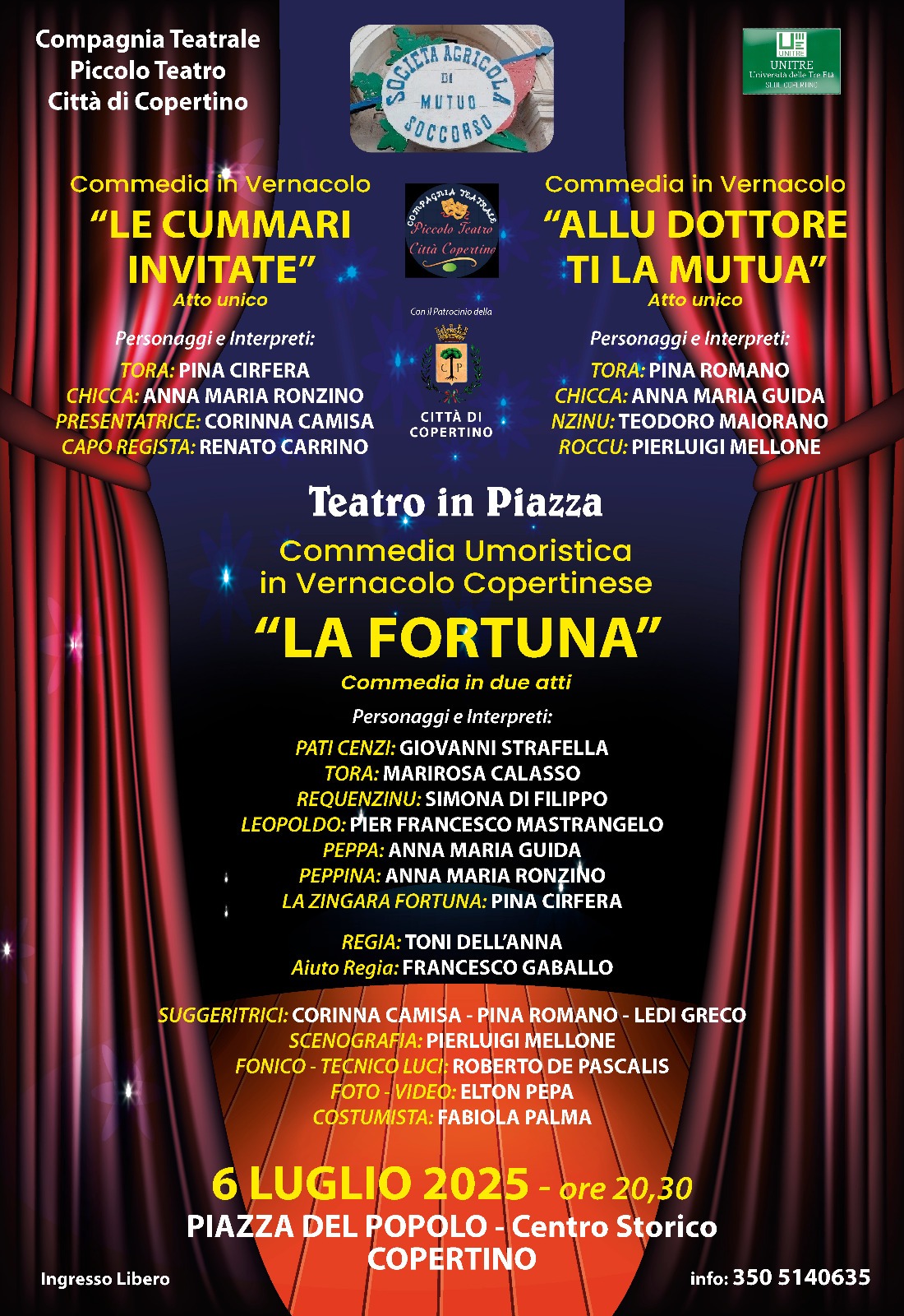 Piccolo Teatro Città di Copertino: un'idea un sogno